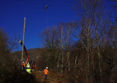 Reconstruction de la ligne moyenne tension de l’usine hydroélectrique de Mauléon-Barousse
