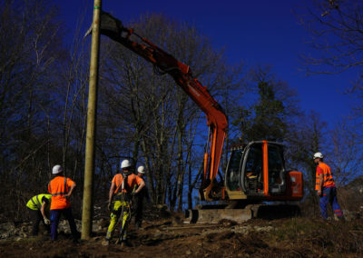 Reconstruction de la ligne moyenne tension de l’usine hydroélectrique de Mauléon-Barousse