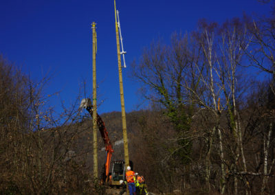 Reconstruction de la ligne moyenne tension de l’usine hydroélectrique de Mauléon-Barousse
