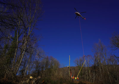 Reconstruction de la ligne moyenne tension de l’usine hydroélectrique de Mauléon-Barousse