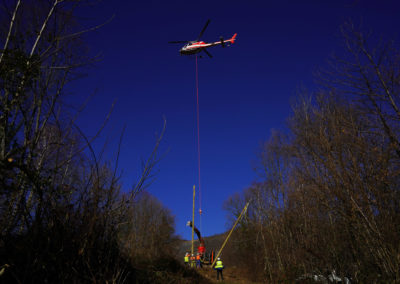 Reconstruction de la ligne moyenne tension de l’usine hydroélectrique de Mauléon-Barousse