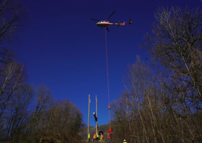 Reconstruction de la ligne moyenne tension de l’usine hydroélectrique de Mauléon-Barousse