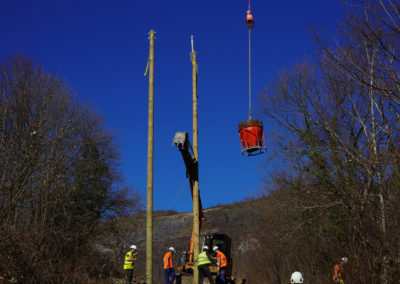 Reconstruction de la ligne moyenne tension de l’usine hydroélectrique de Mauléon-Barousse