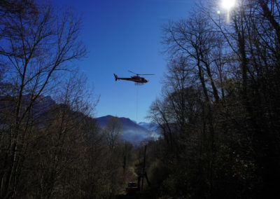 Reconstruction de la ligne moyenne tension de l’usine hydroélectrique de Mauléon-Barousse