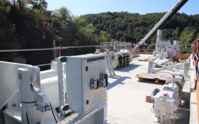 Barrage de Marèges : les travaux sur la seconde vanne de crue s’achèvent