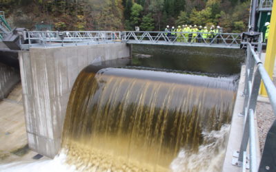 Essais réussis du clapet de l’évacuateur de crue du barrage des Essarts