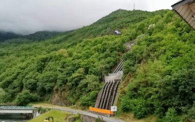 Travaux préparatoires au remplacement des conduites forcées de Soulom